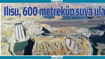 ILISU, 600 METREK&Uuml;P SUYA ULAŞTI