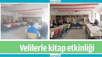 VELİLERLE KİTAP ETKİNLİĞİ