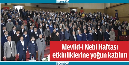 MEVLİD-İ NEBİ'YE &Ouml;ZEL KONFERANS