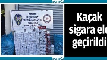 KA&Ccedil;AK SİGARA ELE GE&Ccedil;İRİLDİ