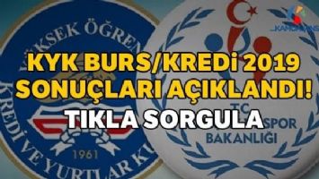 KYK burs ve kredi sonu&ccedil;ları a&ccedil;ıklandı