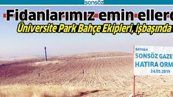 FİDANLARIMIZ EMİN ELLERDE