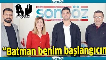 &ldquo;BATMAN BENİM BAŞLANGICIM&rdquo;