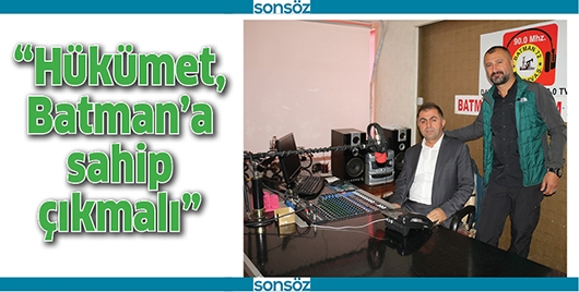 &ldquo;H&Uuml;K&Uuml;MET, BATMAN&rsquo;A SAHİP &Ccedil;IKMALI&rdquo;