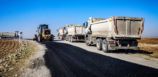 &Ouml;ZEL İDARE, 567 KM&rsquo;LİK YOLU ASFALTLADI