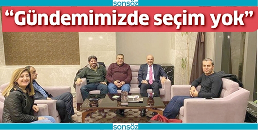 &ldquo;G&Uuml;NDEMİMİZDE SE&Ccedil;İM YOK&rdquo;