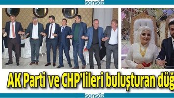 AK PARTİ VE CHP&rsquo;LİLERİ BULUŞTURAN D&Uuml;Ğ&Uuml;N