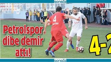 PETROLSPOR DİBE DEMİR ATTI!