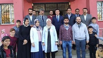 &Ouml;ĞRETMENLERE ZİYARET