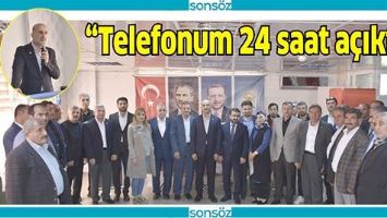 &ldquo;TELEFONUM 24 SAAT A&Ccedil;IKTIR&rdquo;