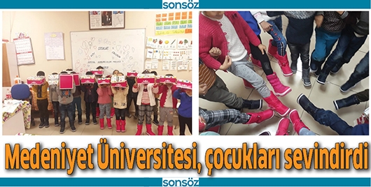 MEDENİYET &Uuml;NİVERSİTESİ, &Ccedil;OCUKLARI SEVİNDİRDİ