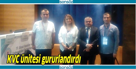 KVC &Uuml;NİTESİ GURURLANDIRDI