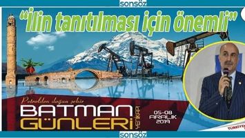 &ldquo;İLİN TANITILMASI İ&Ccedil;İN &Ouml;NEMLİ&rdquo;