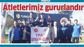 ATLETLERİMİZ GURURLANDIRDI