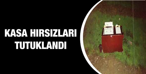KAZA HIRSIZLARI TUTUKLANDI