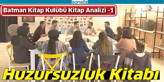 BATMAN KİTAP KUL&Uuml;B&Uuml; KİTAP ANALİZİ -1