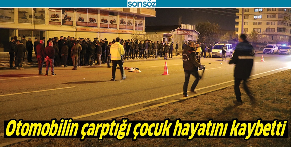 OTOMOBİLİN &Ccedil;ARPTIĞI &Ccedil;OCUK HAYATINI KAYBETTİ