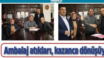 AMBALAJ ATIKLARI, KAZANCA D&Ouml;N&Uuml;Ş&Uuml;YOR