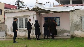 MAĞDUR AİLEYE ZİYARET