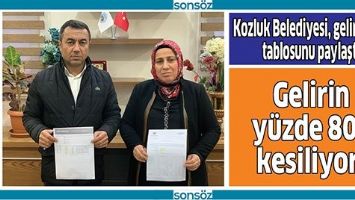 GELİRİN Y&Uuml;ZDE 80&rsquo;İ KESİLİYOR!