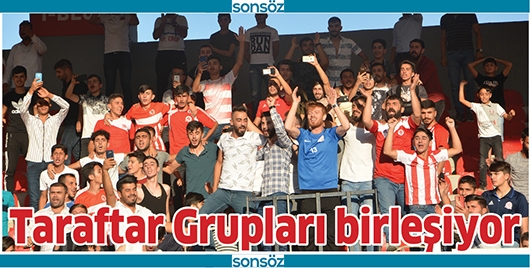 TARAFTAR GRUPLARI BİRLEŞİYOR