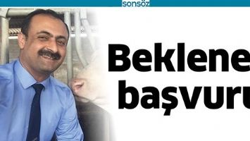 BEKLENEN BAŞVURU