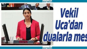 VEKİL UCA&rsquo;DAN DUALARLA MESAJ
