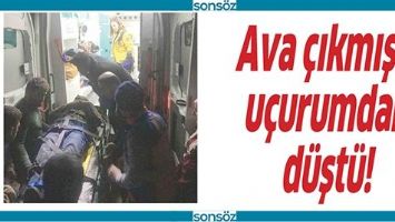 AVA &Ccedil;IKMIŞTI U&Ccedil;URUMDAN D&Uuml;ŞT&Uuml;!