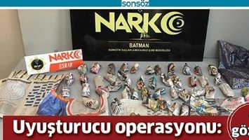 UYUŞTURUCU OPERASYONU: 4 G&Ouml;ZALTI
