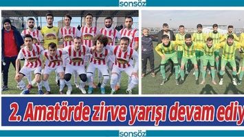 2. AMAT&Ouml;RDE ZİRVE YARIŞI DEVAM EDİYOR