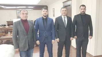 OSMANLI TURAN OCAKLARI&rsquo;NDAN VALİYE ZİYARET