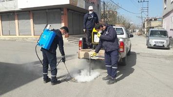 BELEDİYE ARALIKSIZ İLA&Ccedil;LIYOR