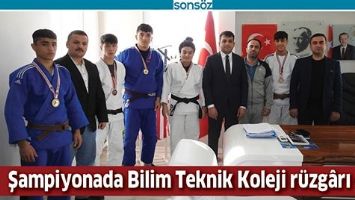 ŞAMPİYONADA BİLİM TEKNİK KOLEJİ R&Uuml;ZG&Acirc;RI ESTİ