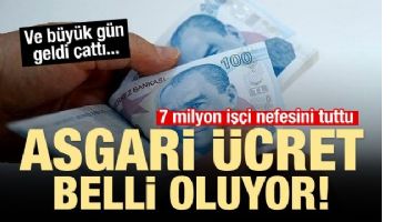 YENİ ASGARİ &Uuml;CRET BUG&Uuml;N BELLİ OLUYOR