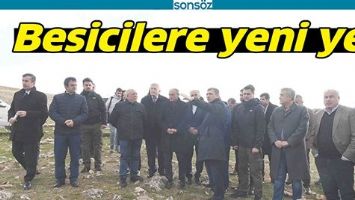 BESİCİLERE YENİ YER
