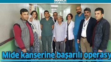 MİDE KANSERİNE BAŞARILI OPERASYON
