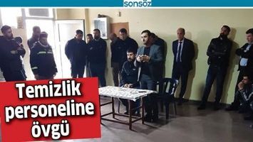 TEMİZLİK PERSONELİNE &Ouml;VG&Uuml;
