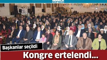HDP&rsquo;NİN KONGRESİNDE SON DAKİKA GELİŞMESİ