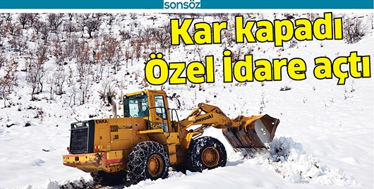 KAR KAPADI &Ouml;ZEL İDARE A&Ccedil;TI
