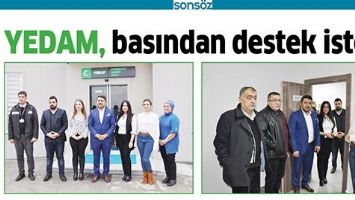 YEDAM, BASINDAN DESTEK İSTEDİ