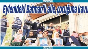 EYLEMDEKİ BATMAN&rsquo;LI AİLE, &Ccedil;OCUĞUNA KAVUŞTU