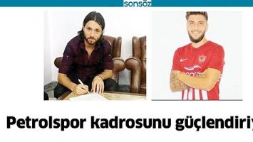 PETROLSPOR KADROSUNU G&Uuml;&Ccedil;LENDİRİYOR