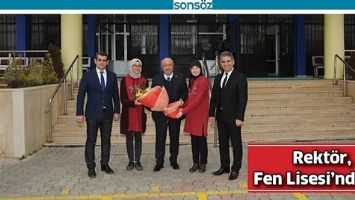 REKT&Ouml;R, FEN LİSESİ&rsquo;NDEYDİ
