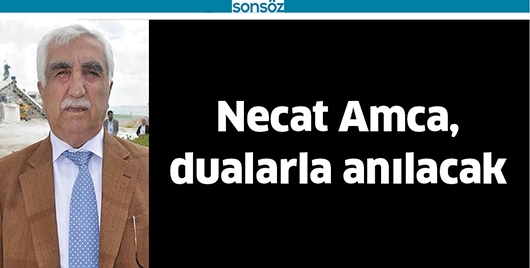NECAT AMCA, DUALARLA ANILACAK