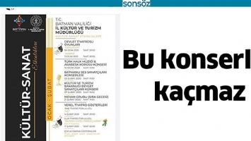 BU KONSERLER KA&Ccedil;MAZ