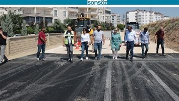 98 BİN TON ASFALT SERİLDİ