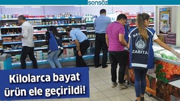 KİLOLARCA BAYAT &Uuml;R&Uuml;N ELE GE&Ccedil;İRİLDİ!