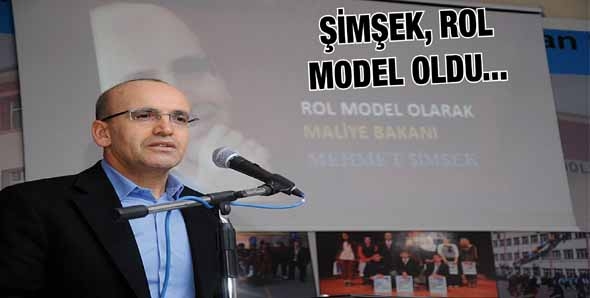 ŞİMŞEK, ROL MODEL OLDU&hellip;
