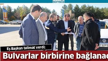 EŞ BAŞKAN TALİMAT VERDİ;