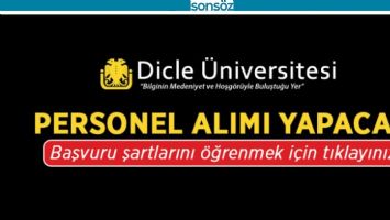 Dicle &Uuml;niversitesi 20 İş&ccedil;i Alacak